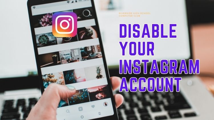 Disable your instagram account temporarily